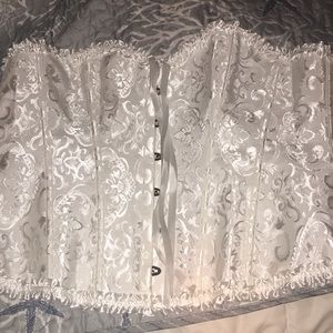 Beautiful bone corset